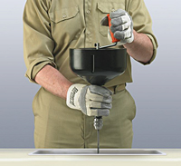 D-25 Handy® Hand Operated Drain Cleaner - 4